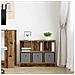 Credenza con cassetto Legno vecchio 73,5 x 22,5 x 53,5 cm - Foto miniatura 4