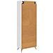 Set di armadi 2 pcs Bianco Lucido Legno ingegnerizzato - Foto miniatura 6