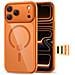 Custodia Trasparente Arancione Per Iphone 17 Pro Con Magsafe - Foto miniatura 1