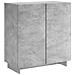Credenza Grigio Cemento 67 x 34,5 x 75 cm Legno ingegnerizzato - Foto miniatura 1