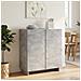 Credenza Grigio Cemento 67 x 34,5 x 75 cm Legno ingegnerizzato - Foto miniatura 2
