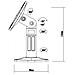 Supporto da Parete e da Soffitto SPEAKER-W100BLACK per Altoparlanti - Foto miniatura 4