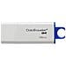 Chiavetta USB 16 GB DataTraveler Generation Interfaccia USB 3.0 Colore Bianco / Blu - Foto miniatura 3