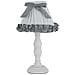 Lampada da tavolo Tecla colore bianco, Icone Luce