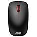 Mouse Wireless WT300 Ottico 2 Tasti 1000 DPI Colore Nero / Rosso - Foto miniatura 1