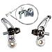 Kit Freni Cantilever Bici 24 26 28 Con Pattini 92175 - Foto miniatura 2