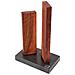 Ceppo Stonehenge Magnetico Per 4 Coltelli In Legno Di Noce Di - Foto miniatura 1