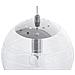 Lampadario A Sfera In Vetro Trasparente Mirna - Foto miniatura 6