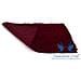 Tappeto Bagno Retro Gommato Antiscivolo Lavorazione Shaggy Modello Passatello 60x120 Burgundy - Foto miniatura 6