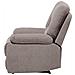 Poltrona Reclinabile In Tessuto Beige Talpa Bergen - Foto miniatura 14