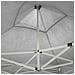 Gazebo Richiudibile 3x2 M Pieghevole Telo Bianco In Pvc 100% Impermeabile Eg49477 - Foto miniatura 3