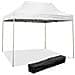 Gazebo Richiudibile 3x2 M Pieghevole Telo Bianco In Pvc 100% Impermeabile Eg49477 - Foto miniatura 4