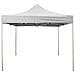 Gazebo Richiudibile 3x2 M Pieghevole Telo Bianco In Pvc 100% Impermeabile Eg49477 - Foto miniatura 5