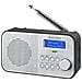 Radio Digitale Portatile RT-194 DAB DAB+ / FM con Display LCD Micro-USB - Nero / Argento - Foto miniatura 1