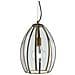 Lampadario Chester Ottone 1xe27 23x36cm - Foto miniatura 1