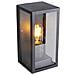 V-tac Vt-837 Portalampada Wall Light Alluminio E Vetro Rettangolare Nero 1xe27 Ip44 - Sku 8517 - Foto miniatura 1
