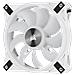 iCUE QL120 Case per computer Ventilatore 12 cm Bianco - Foto miniatura 5