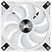 iCUE QL120 Case per computer Ventilatore 12 cm Bianco - Foto miniatura 3