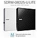 Sdrw-08d2s-u Lite Nero - Portable 8x Dvd Burner Con M-disc Supporto Per Lifetime Backup Dei Dati Compatibile Per Windows Mac Os Disc Encryption Illimitato Webstorage (12 Mesi)  - Foto miniatura 3