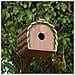 2 In 1 In Legno Scoiattolo Alimentatore Nidificazione Di Uccelli Casa Hanging Feeding Stazione O Nest Box Rustico Naturale Resistente Alle Intemperie Ideale Per Qualsiasi Dimensione Giardino Albero Ambientazione Esterna O Balcone - Foto miniatura 3