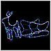 Renne e Slitta Decorazione Natalizia per Esterni 252 LED - Foto miniatura 1