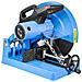 ?40555 Sega Circolare 230 Volt 2200 Watt 90 Grada Angolo Di Taglio Blu - Foto miniatura 4