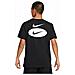 T-shirt Da Uomo Swoosh League Nero Taglia Xl Cod Dm6409-010 - Foto miniatura 6