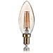 Lampadina E14 Oliva 4w 2200k Cri80 Ambra - 151649 - Foto miniatura 3