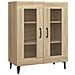 Credenza Rovere Sonoma 69,5x34x90 Cm In Legno Multistrato - Foto miniatura 2