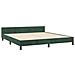 Giroletto senza Materasso Verde Scuro 180x200 cm in Velluto - Foto miniatura 8