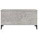 Tavolino Salotto Grigio Cemento 90x44,5x45 Cm Legno Multistrato - Foto miniatura 3
