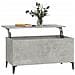 Tavolino Salotto Grigio Cemento 90x44,5x45 Cm Legno Multistrato - Foto miniatura 4