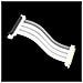 Cavo PCIe 4.0 x16 MasterAccessory Riser Cable Maschio /Femmina Colore Bianco - Foto miniatura 2