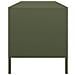 Mobile TV Verde Oliva 135x39x43,5cm Acciaio Laminato a Freddo - Foto miniatura 2