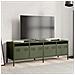Mobile TV Verde Oliva 135x39x43,5cm Acciaio Laminato a Freddo - Foto miniatura 5