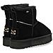 Jane Wm Booties Stivaletti Pelle Scarpe Donna Nero Eu 38, Mich2000943w 1000 - Foto miniatura 3