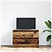 Mobile Porta TV Legno Antico 80x35x54 cm in Legno Multistrato - Foto miniatura 7