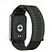 Cinturino Ad Anello Con Catena A Serbatoio Ondulato In Nylon Per Xiaomi Band 9/8 Pro Green - Foto miniatura 1