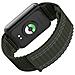 Cinturino Ad Anello Con Catena A Serbatoio Ondulato In Nylon Per Xiaomi Band 9/8 Pro Green - Foto miniatura 2