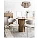 Set Di 2 Sedie Da Pranzo Cowley Ciniglia Beige Chiaro - Foto miniatura 1