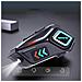 Auricolare Bluetooth Per Casco Con Microfono Flessibile, Lunga Durata Della Batteria E Illuminazione Ambientale - Foto miniatura 2