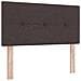 Letto box spring con materasso Marrone Scuro 90 x 200 cm - Foto miniatura 6