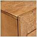 Comodino Marrone chiaro 50 x 33 x 60 cm legno massello di mango - Foto miniatura 5