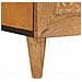 Comodino Marrone chiaro 50 x 33 x 60 cm legno massello di mango - Foto miniatura 6