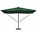 Parasol Roma a braccio Verde e Nero 352 x 251 x 265 cm - Foto miniatura 6
