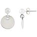 Orecchini A Bottone In Argento Basic Ch, Argento Sterling 925 - Foto miniatura 1