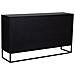 Credenza 3 Ante In Legno E Metallo 160x41,5x90h Cm - Foto miniatura 4