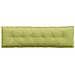 Cuscino per Schiena Verde chiaro 180 x 19 x 50 cm Tessuto - Foto miniatura 6