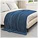 Coperta Blu navy 200 x 150 cm Panno - Foto miniatura 3