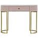 Tavolo Consolle Vkh616-rosa-legno-100x40x75 Cm - Foto miniatura 2